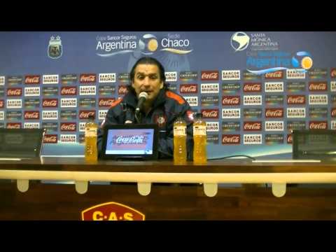 Conferencia de Juan Antonio Pizzi (San Lorenzo)