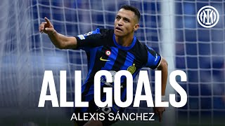 MARAVILLOSO 🇨🇱🔥??? | ALEXIS SANCHEZ'S ALL GOALS AS A NERAZZUR⚫🔵 ???