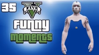 GTA 5 Online Funny Moments Ep. 35 (Pee Fountain, Knuckle Cracking, Body Glitch)