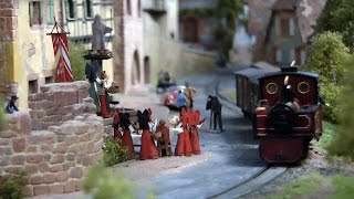 Lahnsteiner Modellbahntage : Schmalspurbahn im Elsaß von Patrice Hamm in Spur H0e - Le tré vois