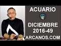 Video Horscopo Semanal ACUARIO  del 27 Noviembre al 3 Diciembre 2016 (Semana 2016-49) (Lectura del Tarot)