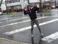 me jumping in puddles