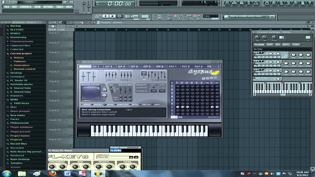 Best default plugins in FL Studio 10 - YouTube