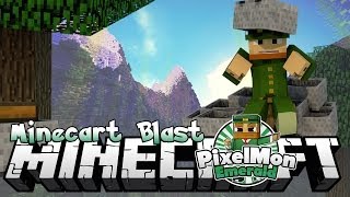 Minecraft Pixelmon Emerald #132 Minecart Blast