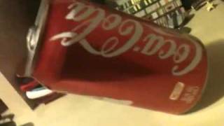 Tilted Coke Can
