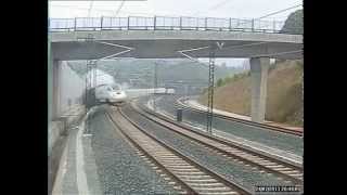 Video del momento del descarrilamiento del  tren de Santiago (¿Accidente o Atentado?)