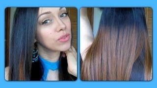 Maquillaje Bronze y Mechas Californianas (Ombré Style) en menos de 10 minutos!!!