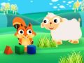 Cartoon squirrel animation for babies