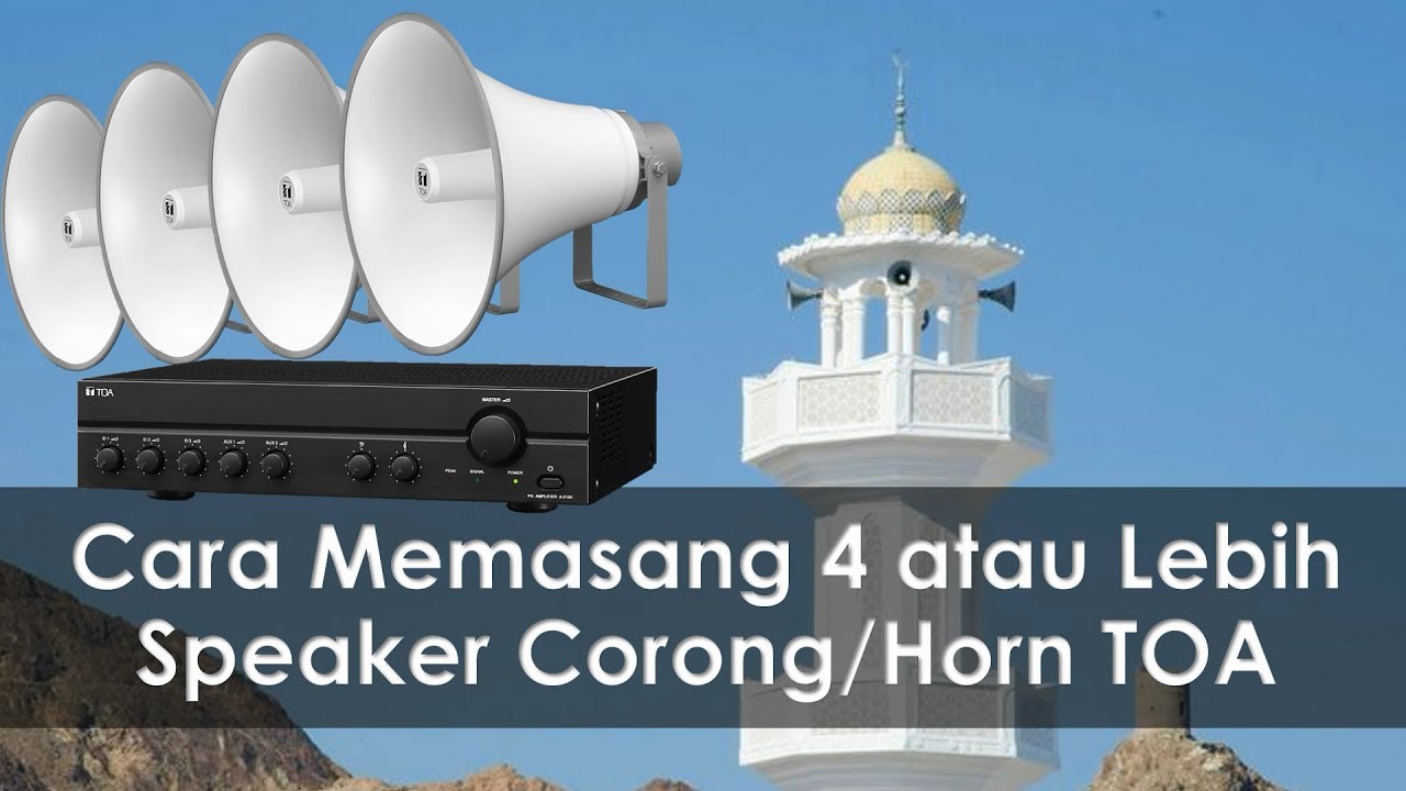 speaker corong masjid