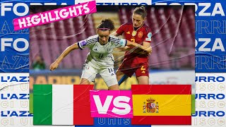 Highlights: Italia-Spagna 0-1 | Femminile | UEFA Women’s Nations League