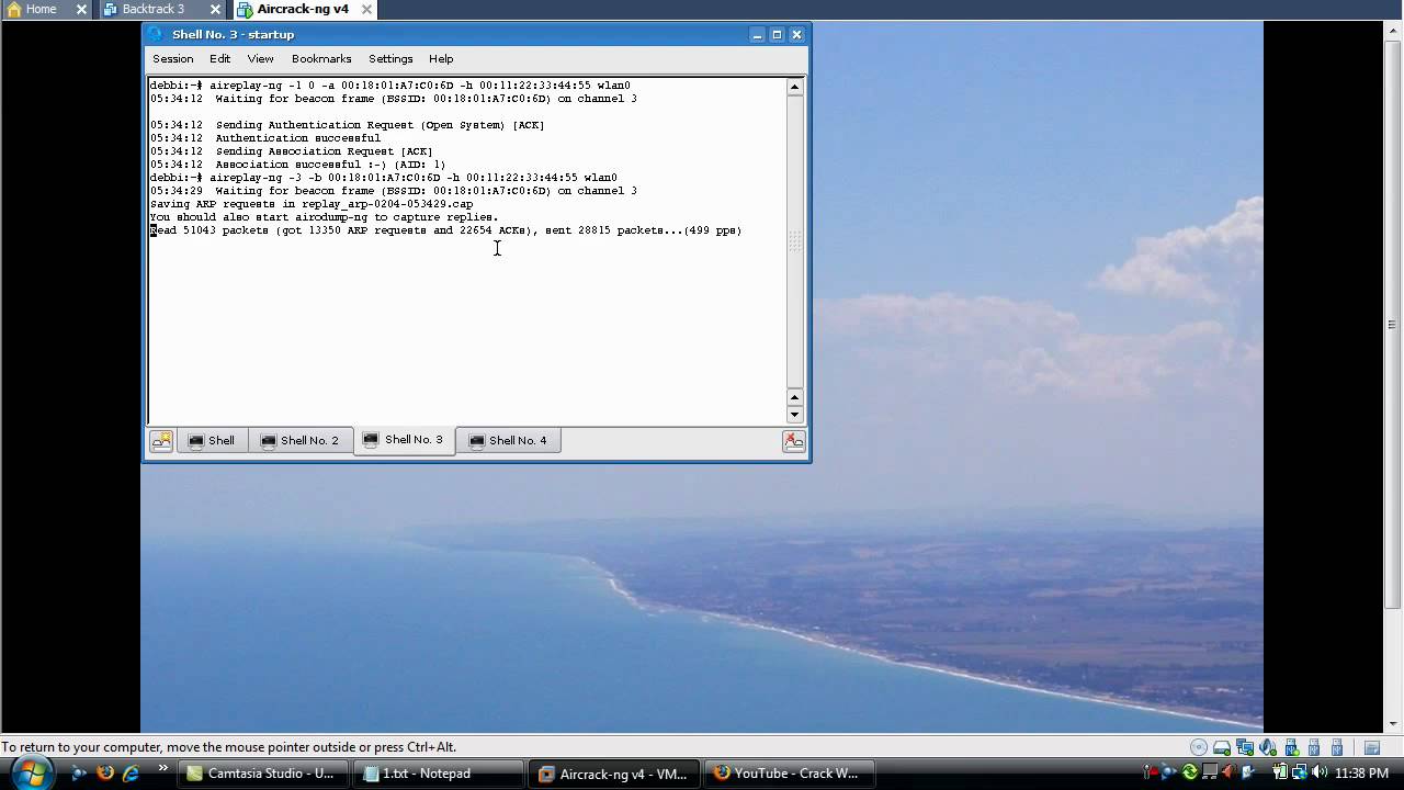 Crack wep and wpa with the aircrack-ng suite part 2 - YouTube