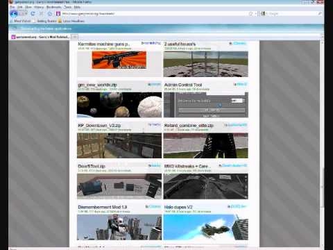 how to download gmod addons! - YouTube