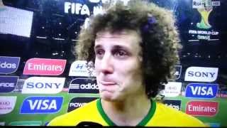 Intervista David Luiz  7-1  Germania vs Brasile World Cup 2014