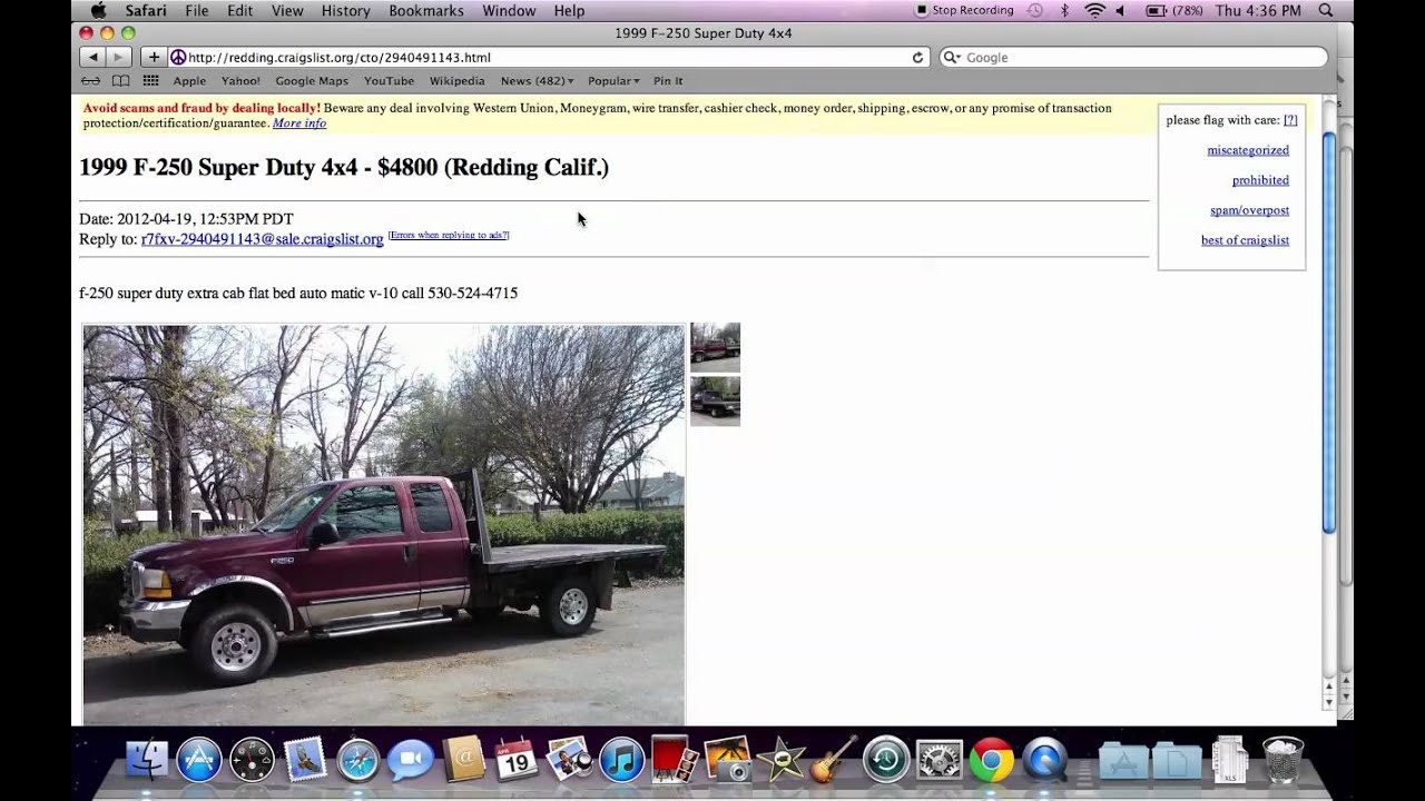 Craigslist Redding California - Used Trucks, Cars and SUV ...