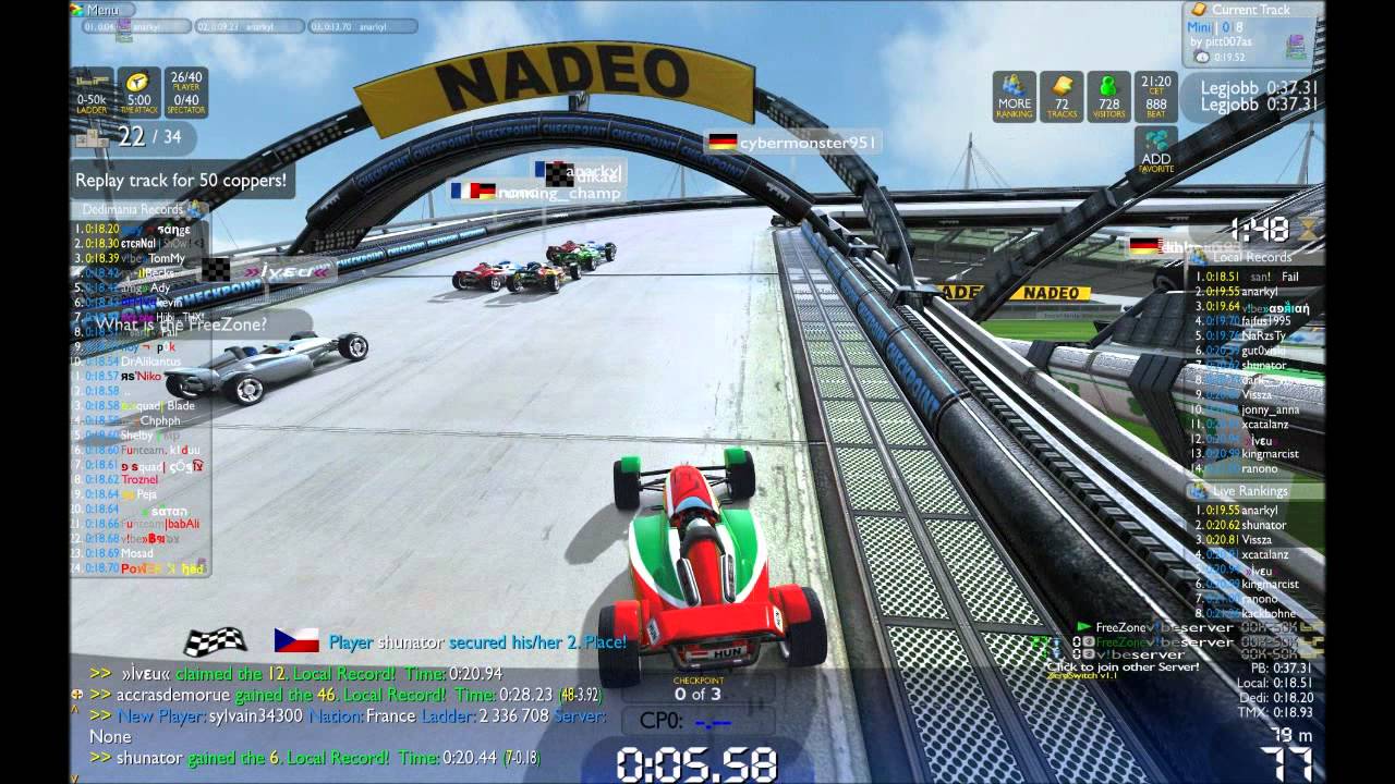 DrakeAjánló - Ep01 - TrackMania Nations Forever (Free) - YouTube