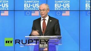 Пресс-конференция по итогам первого дня саммита ЕС — США
