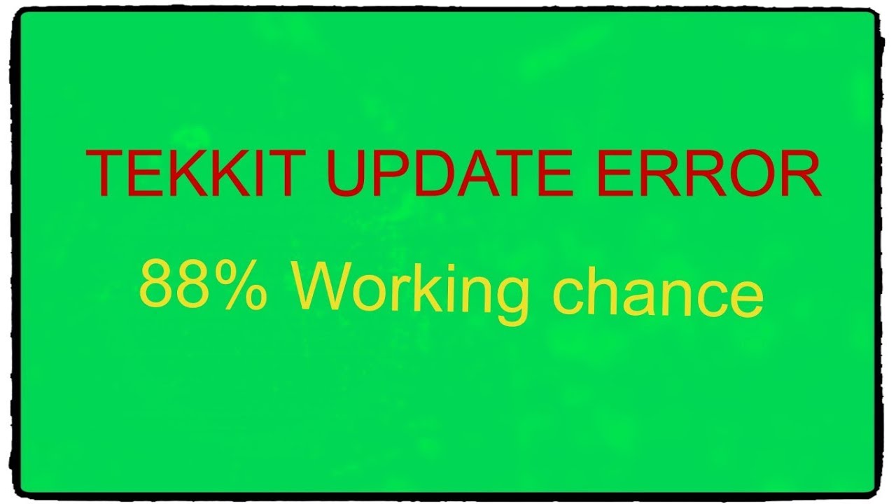 Launcher Update failed FIX(STILL WORKS) (OLD TEKKIT LAUNCHER) Tekkit ...