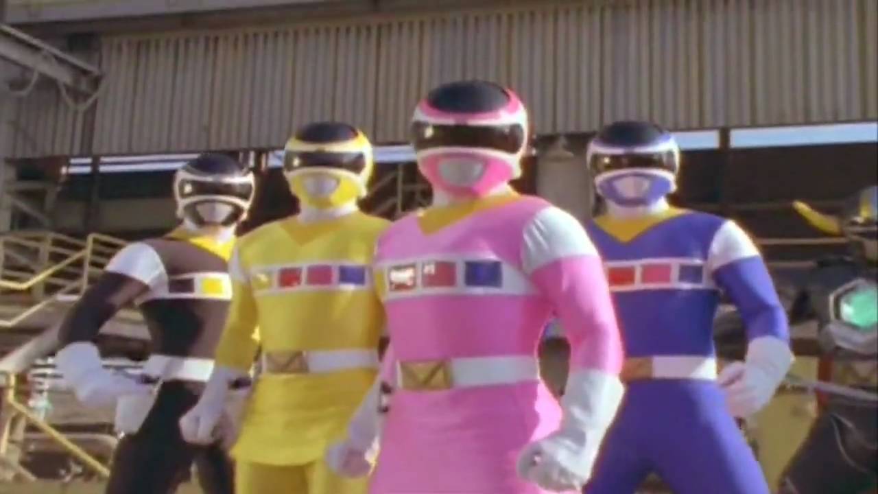 Power Rangers Lost Galaxy Here are the Space Rangers - YouTube