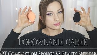 • Porównanie gąbek: RT Complexion Sponge VS Beauty Blender •