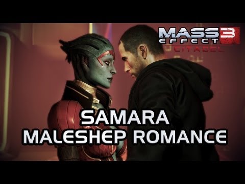 Mass Effect 3 Citadel DLC: Samara Romance (MaleShep)
