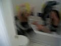 Alexa and Caroline Clothes Off Bathroom Concert