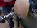 Lyle on Woodturning Under the Foot of a Bowl