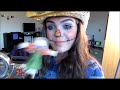 Last Minute Halloween Cute Scarecrow Makeup!