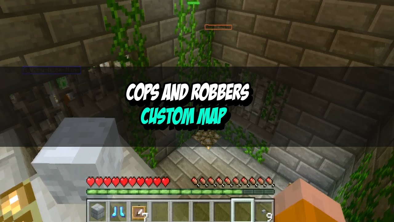 cops n robbers minecraft map game
