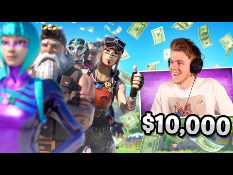 I STREAM SNIPED Lachlan’s $10,000 Fortnite WORLD CUP FASHION SHOW...