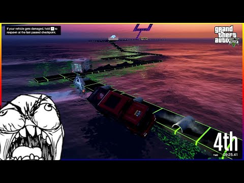 IMPOSSIBLE GTA OBSTACLE COURSE l Rage Quit ! (GTA 5 Funny Moments)
