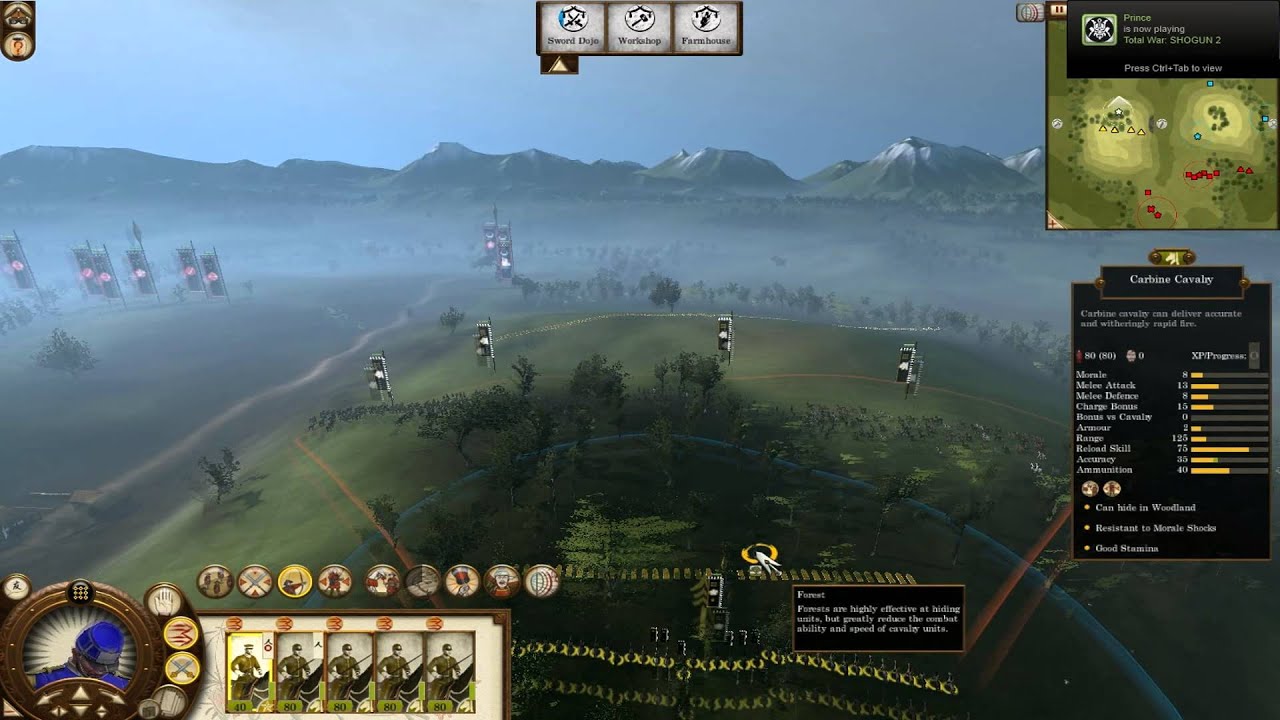 Total War: Shogun 2 Fall Of The Samurai Cheats and Trainers