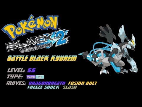 When Can I Catch Kyurem In Pokemon Black 2