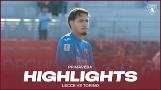 LECCE-TORINO 1-0 | HIGHLIGHTS | PRIMAVERA