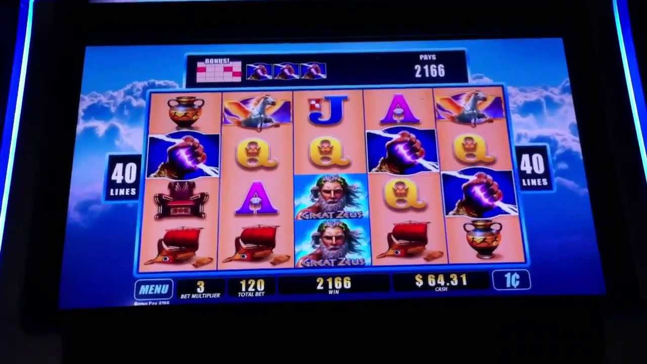 Zeus slot machine 100 free spins