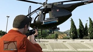 #16【GTA5リクエスト編】誰も操縦してないヘリが宙に浮く!!