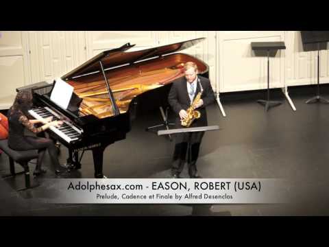 Eason Robert Prelude, Cadence et Finale by Alfred Desenclos