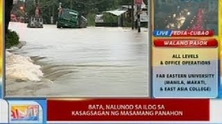 UB: Bata, nalunod sa ilog sa kasagsagan ng masamang panahon