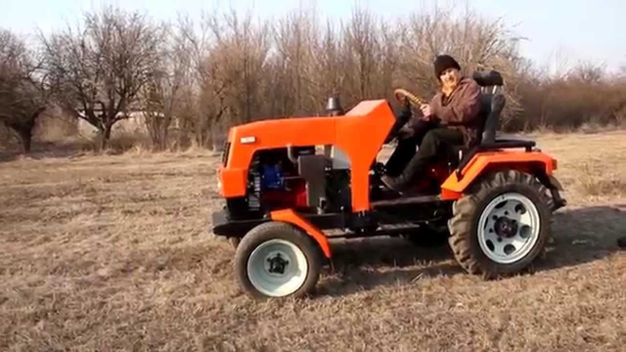 Обзор трактор самодельная Обзор трактор самодельная