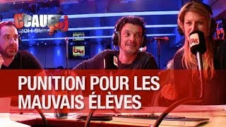 Cauet donne des coups de règle aux mauvais élèves de l'équipe  ! - C'Cauet sur NRJ