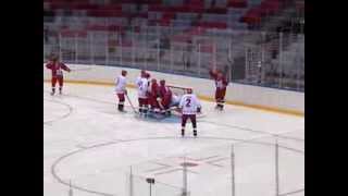 Команда президентов Беларуси и России победила со счетом 12:3 в дружеском хоккейном матче в Сочи