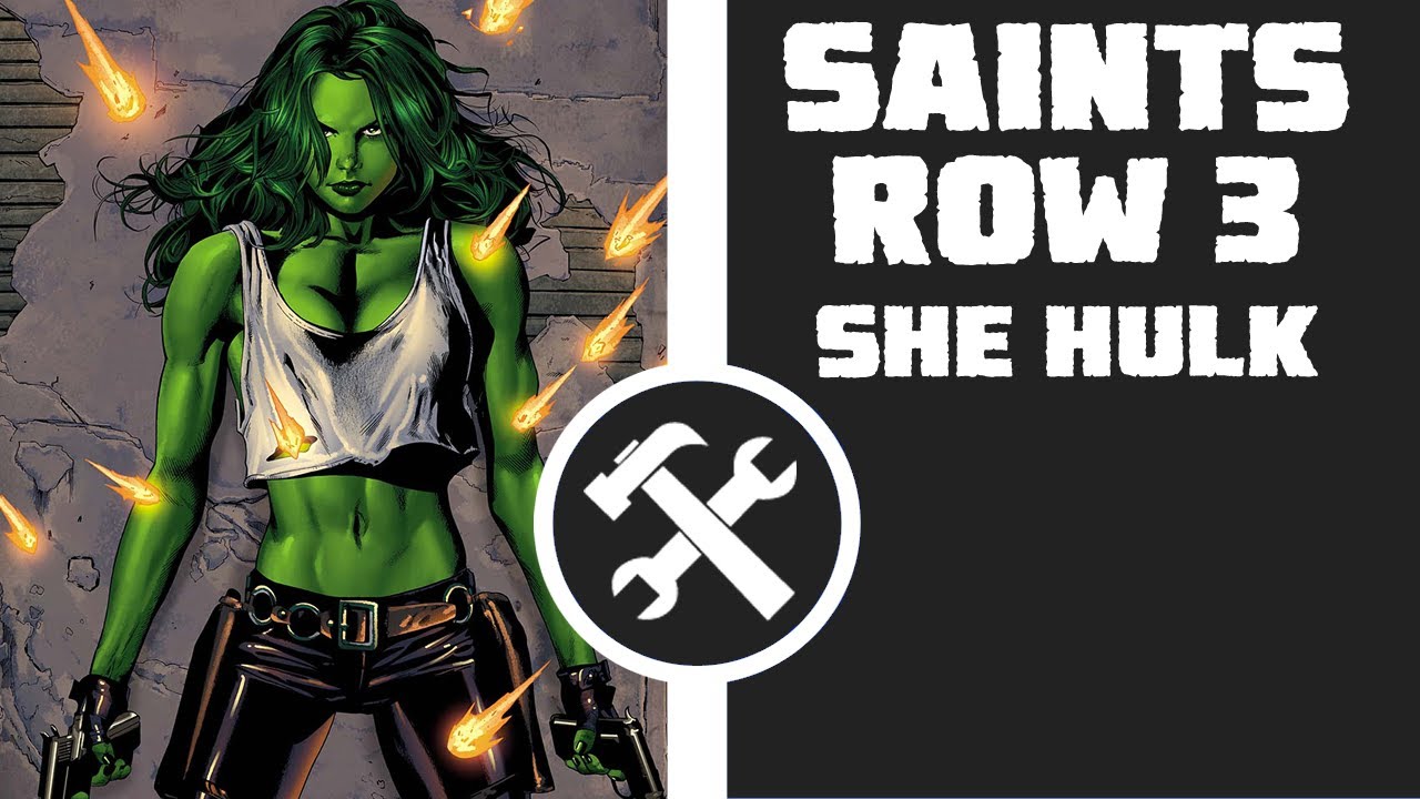 Saints Row: The Third Character Creator - She-Hulk - YouTube