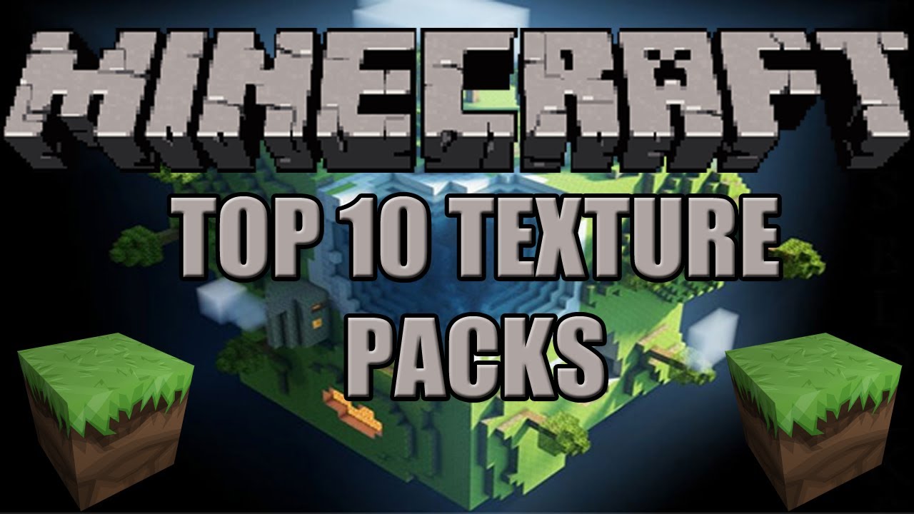 Top 10 Minecraft 1.7.2 Texture Packs 2012 (Song in description ...