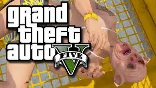 GTA 5 Online Funny Moments - The World's Best Treadmill! (GTA V Funny Moments!)