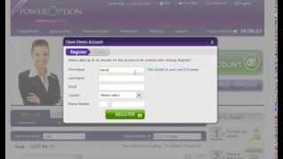 Opening a Demo Account