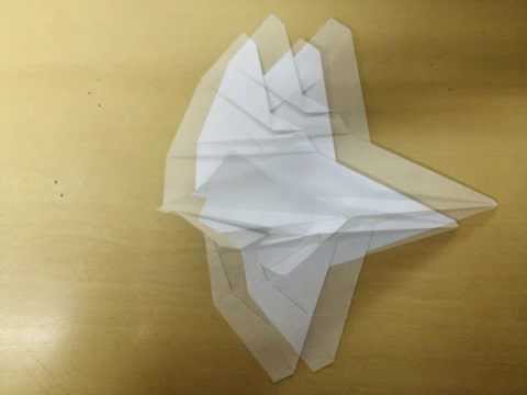Hình ảnh trong video origami yf-23 black widow tutorial