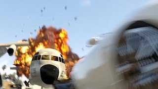 #32【GTA5リクエスト編】大型輸送機でドライブは出来るのか!!