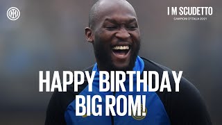 HAPPY BIRTHDAY, BIG ROM! | Romelu Lukaku: this is how we're wishing you a happy birthday... 🤣🖤💙🎂????