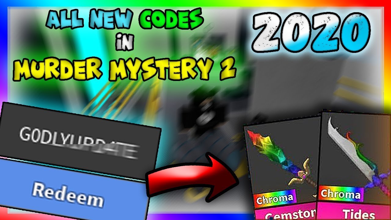 Godly Knife All New Codes In Murder Mystery 2 2020