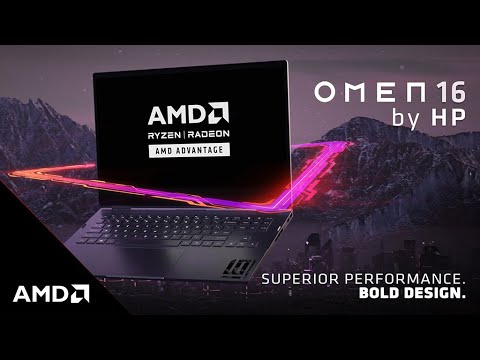 video HP Omen 16 2022 (AMD)