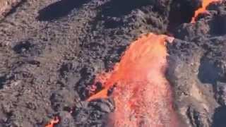 éruption volcanique piton de la fournaise Reunion 974, 21 juin 2014